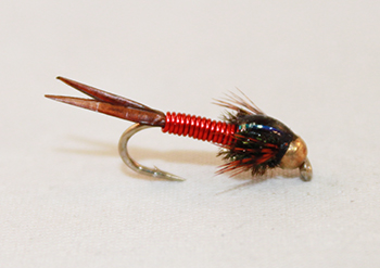 Copper John Red Tungsten – Bold, Fast-Sinking Attractor Nymph - fly fishing fly