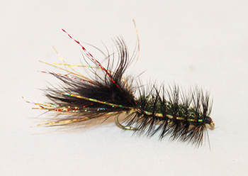 Flashabugger – Flashy Woolly Bugger Variation for Big Strikes - fishing flies