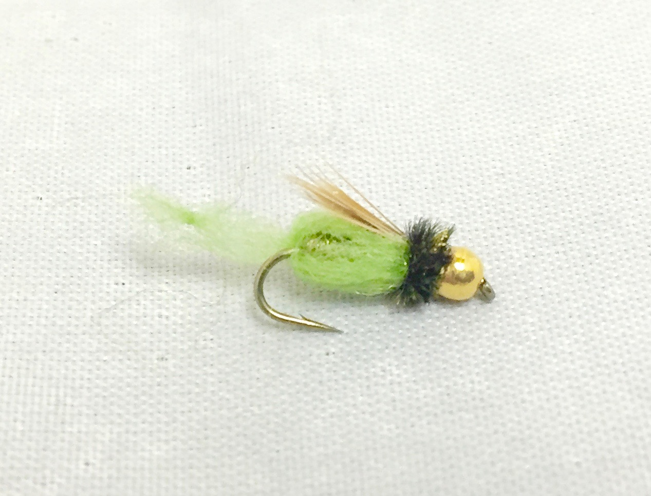 Deep Sparkle Pupa Olive B.H. – Effective Subsurface Caddis Imitation - flies for fly fishing