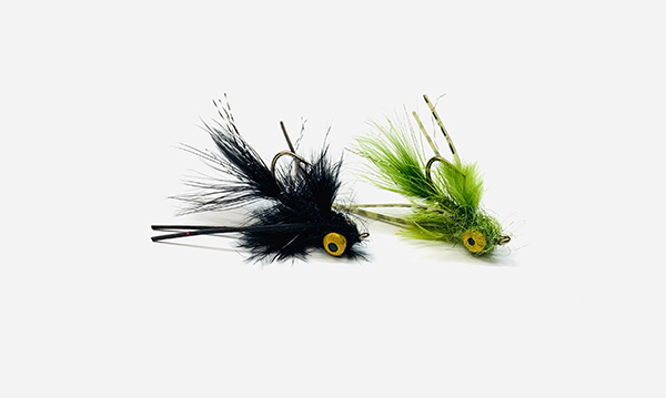 Cat Back Bugger L/E – Streamer with Lifelike Movement and Extra Flash - fly fishing flies