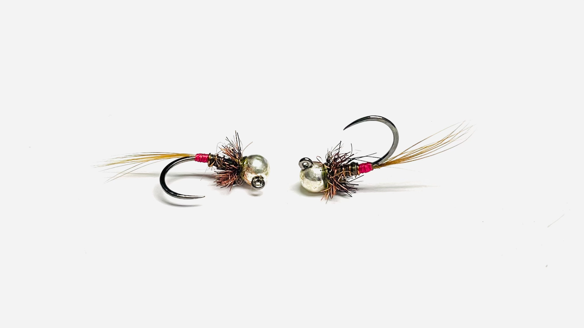 Ginger Snap Tungsten Jig Hook – Fast-Sinking Attractor Nymph - flies for fly fishing