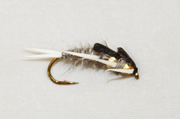 Stonefly Double Tungsten Bead heavy nymph for fast current - fishing flies