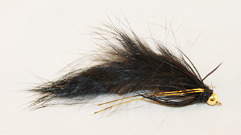 Rabbit Leech B.H. fly fishing flies for trout and steelhead fishing