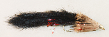 Zuddler streamer for big trout fly fishing