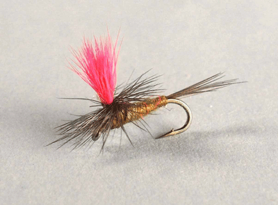 BLUE WING OLIVE PARACHUTE HI VIS