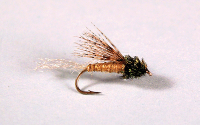 Caddis Emerger – Subsurface Imitation for Active Hatches - fly fishing flies