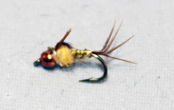 Micro Mayfly Golden Tungsten – Compact Nymph for Technical Trout and Clear Water - cheap flies