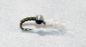 Micro Midge Olive – Subtle Midge Fly fishing fly for Finicky Trout in Clear Water
