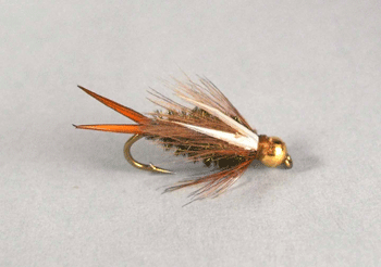 Prince Nymph CDC B.H. tungsten attractor nymph fly