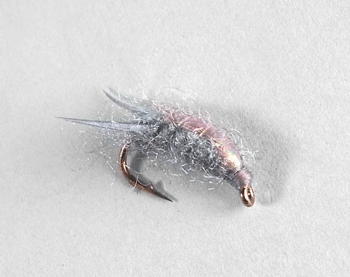 Sow Bug Flashback nymph imitation for tailwaters - fishing flies
