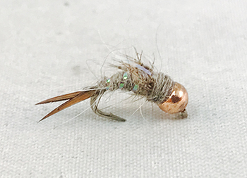 HARE'S EAR FLASH WING TUNGSTEN HEAD