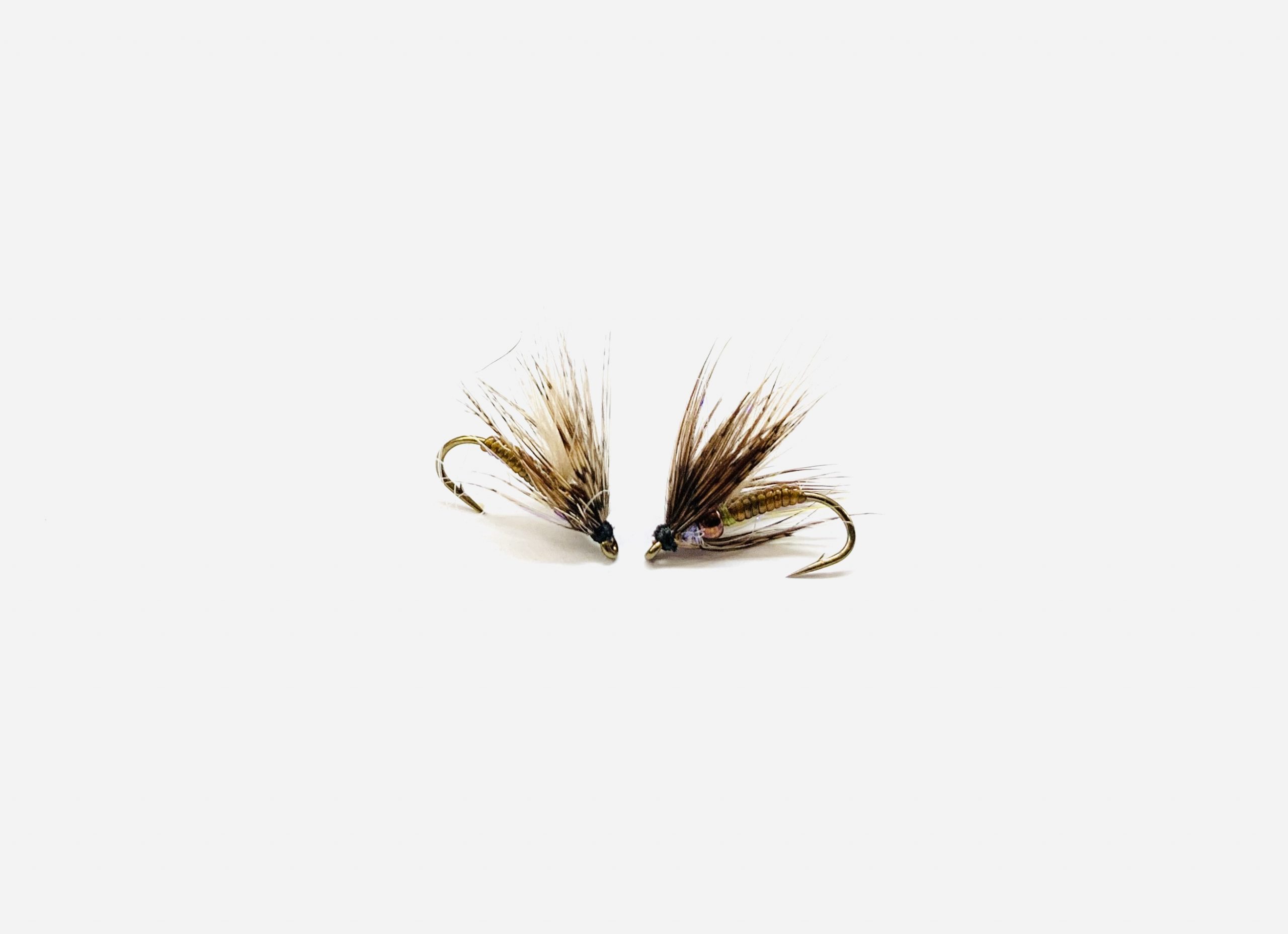 Caddis Soft Hackle CDC Olive – Lively Emerger for Fussy Trout - fly fishing flies