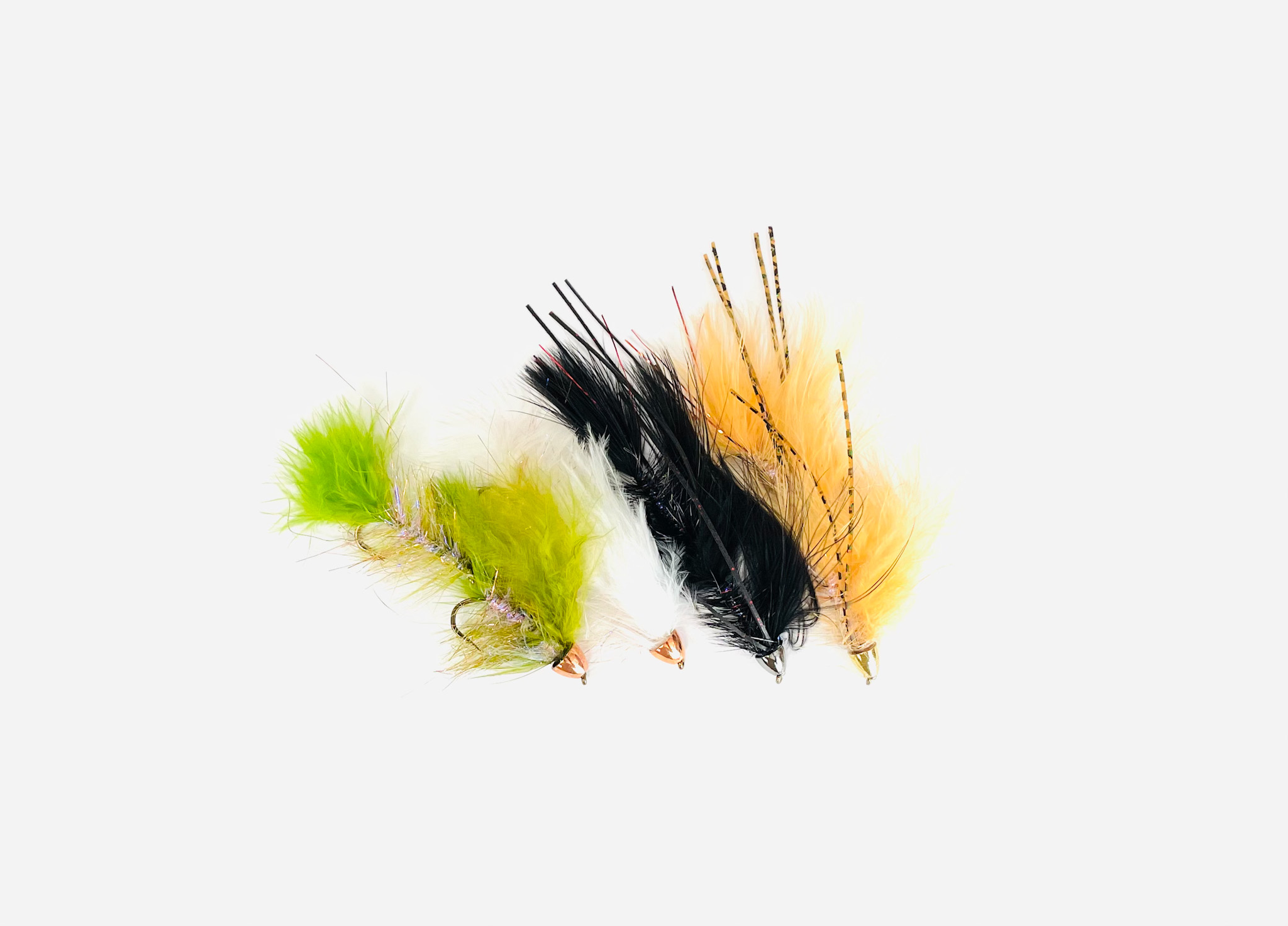 Streamer fly Rusty Trombone designed for trophy trout and aggressive predators.. Fly fishing flies.