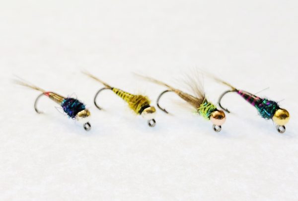 Baetis Quill Body Jig mayfly imitation fishing flies for trout fishing