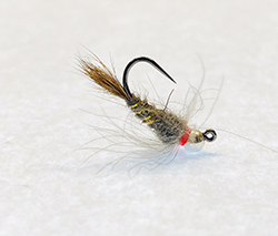 HARE'S EAR FLASHBACK TUNGSTEN CDC HOT COLLAR JIG - fly fishing fly