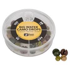 Loon Camo Drops – 4 Divider Non-Toxic Split Shot Assortment - Fly shop accessories split shot