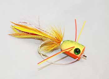 Bass Ultra Foam fishing fly - high-floating, hard-hitting topwater pattern designed to provoke aggressive strikes from bass in still or moving water - fishing flies