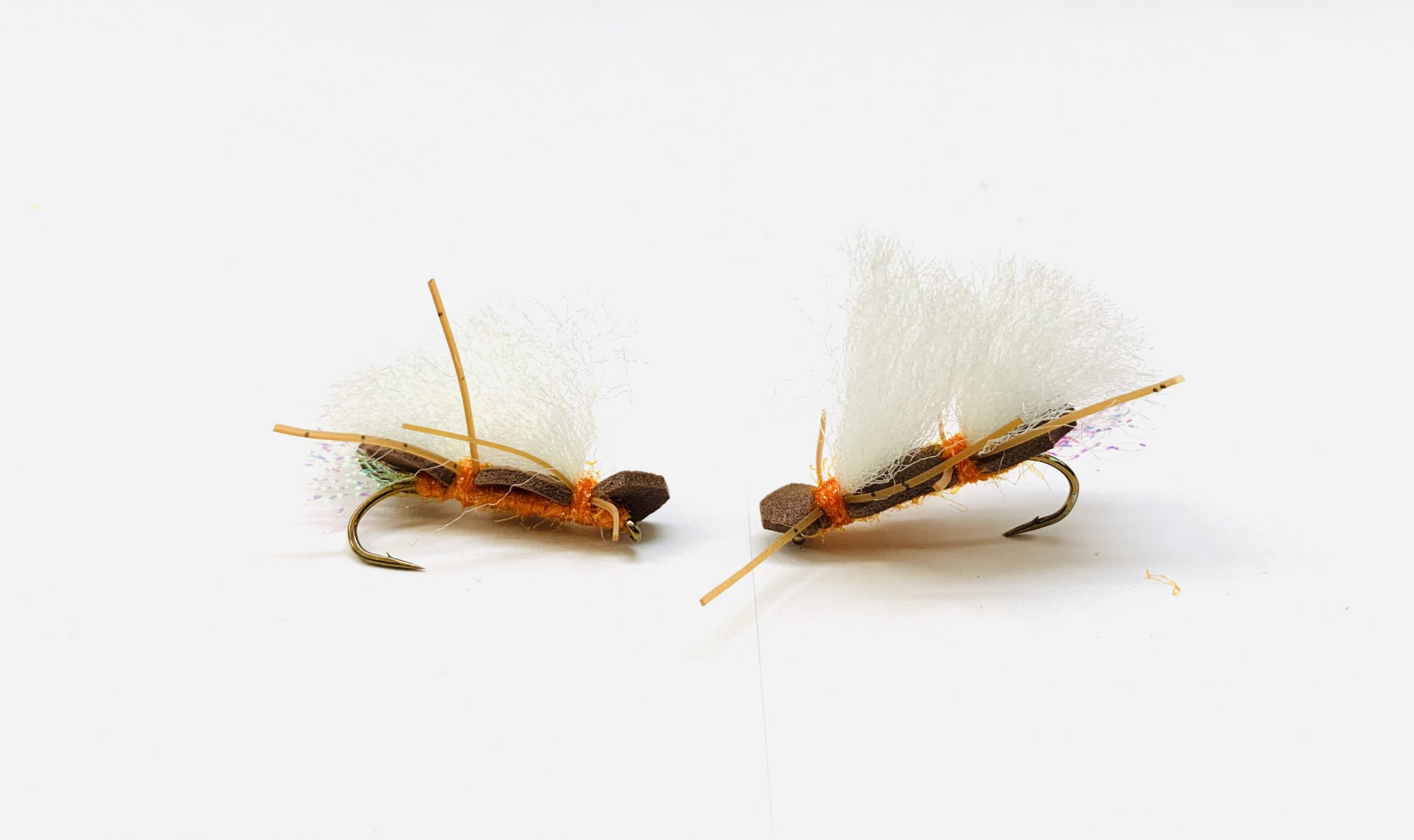 Chubby Chernobyl Brown Orange – High-Floating Attractor Fly with Bold Contrast. Fly fishing flies