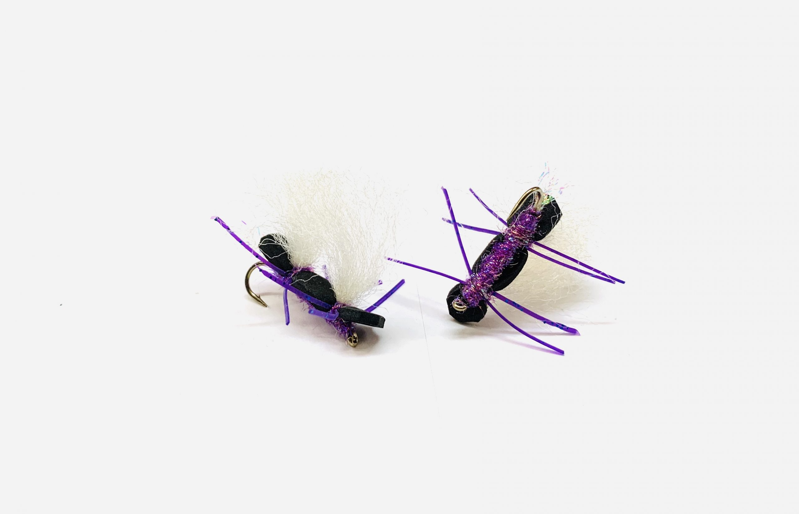 Chubby Chernobyl Purple – Bold Attractor Fly with High Visibility - fly fishing flies