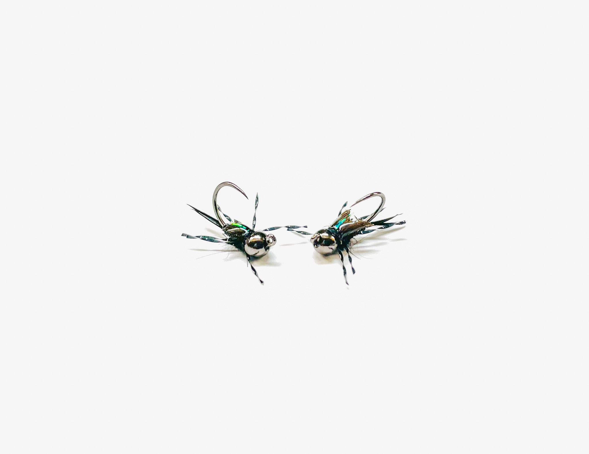 Hot Stone Black Jig Tungsten is a heavy, fast-sinking stonefly imitation designed to get deep quickly in strong currents.