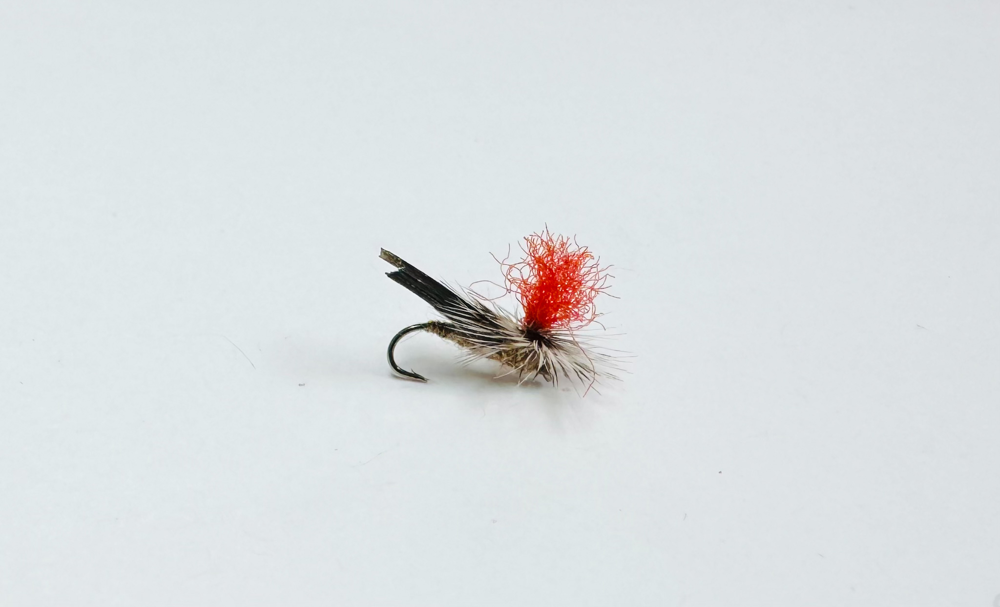 fly fishing fly - Caddis Parachute Tan Hi-Vis