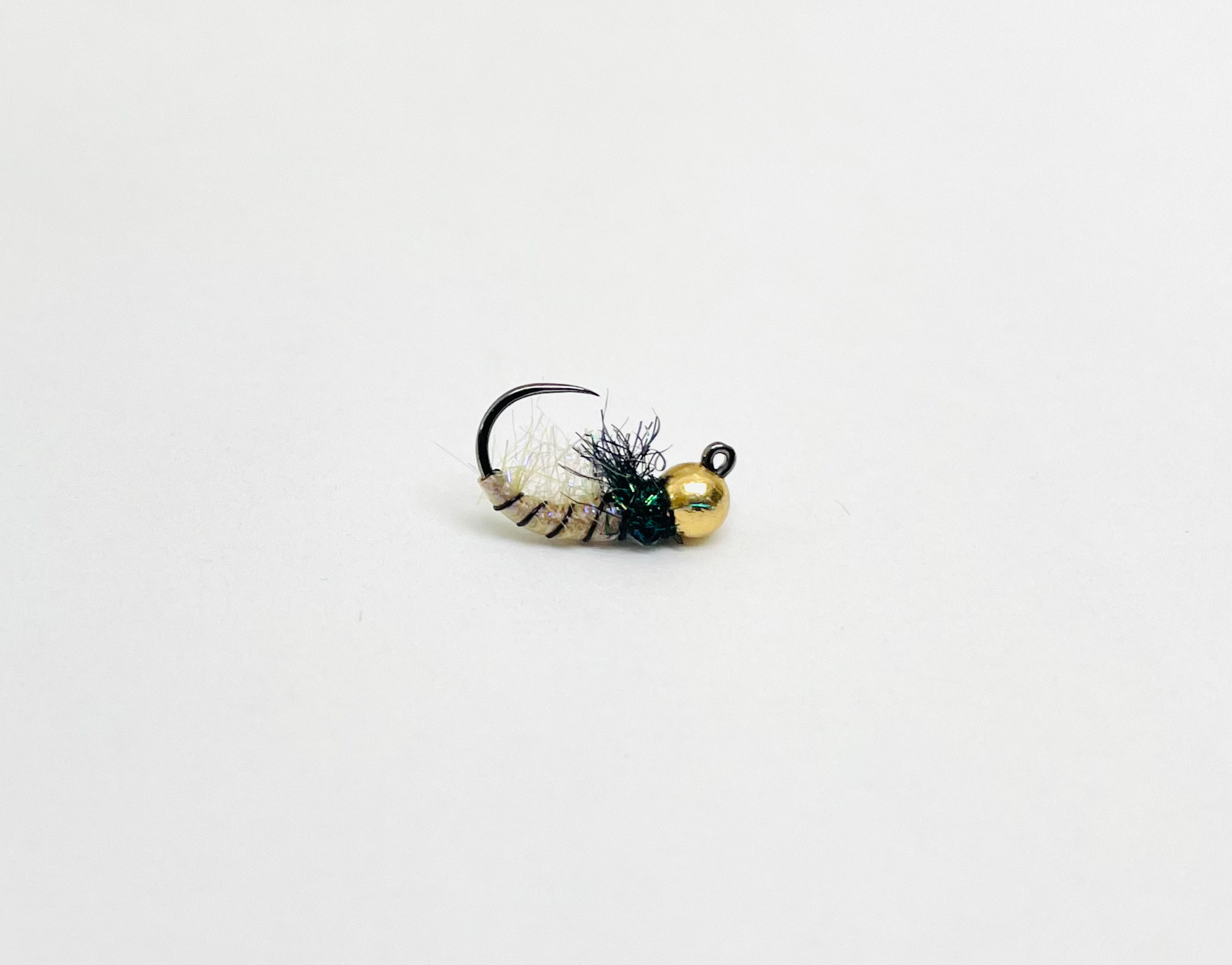 caddis fly tungsten jig for fast water - - fishing flies