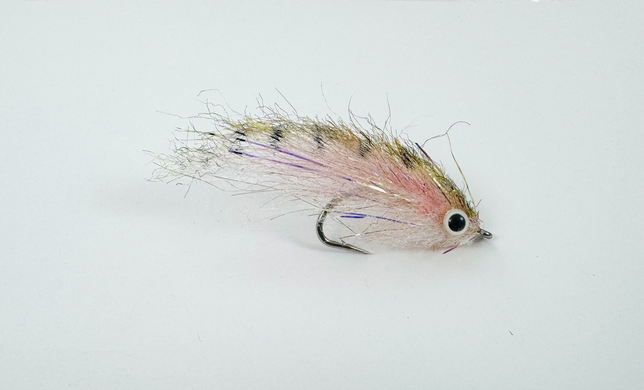 Streamer fly EP Baitfish Rainbow Trout tied with synthetic EP fibers for lifelike action.