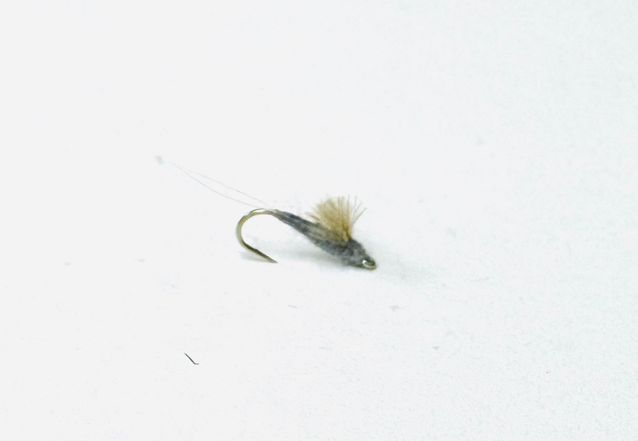 RS2 CDC Wing Grey Size 16 BWO emerger fly fishing flies