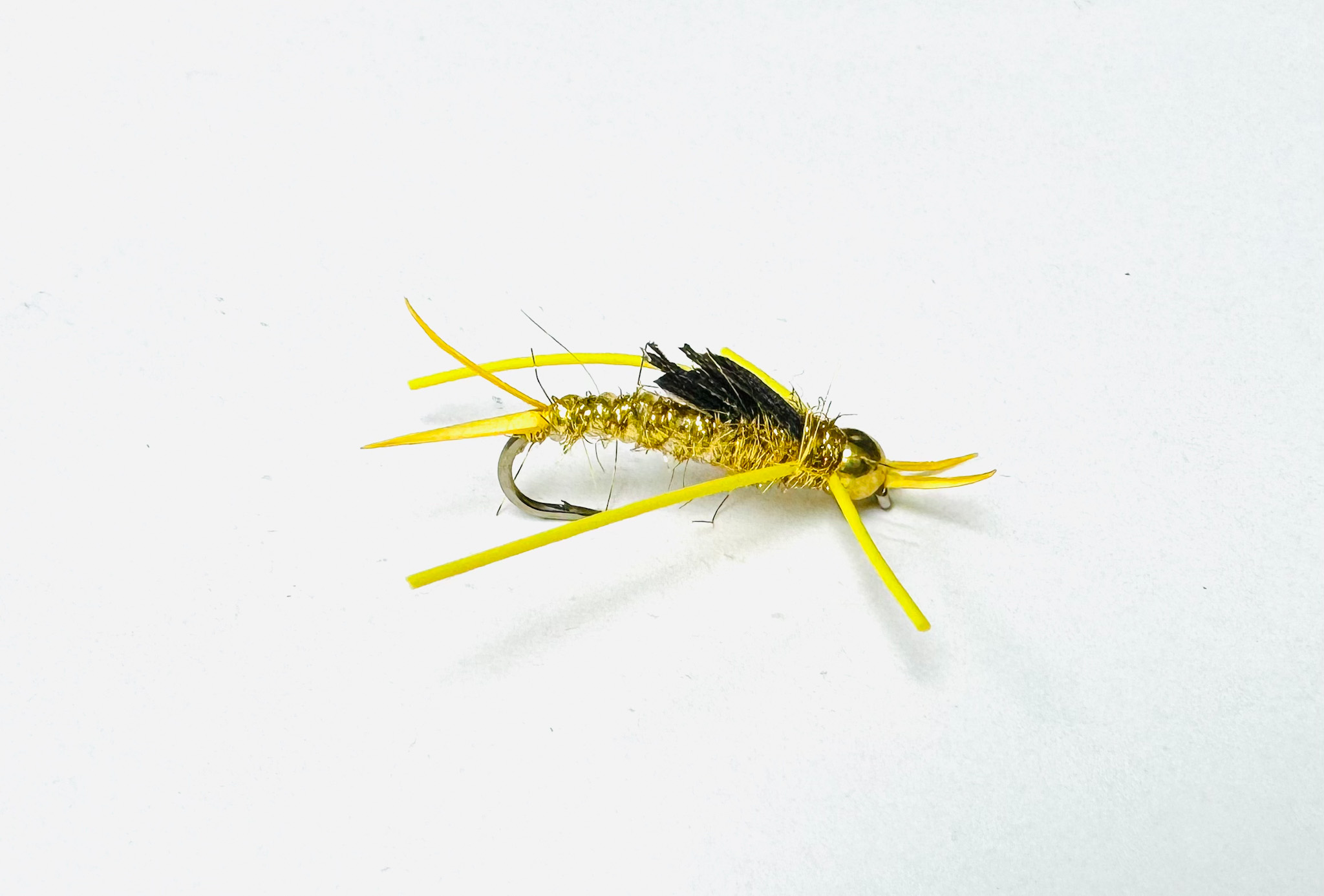 Stonefly Rooster’s Gold Tungsten fly pattern - fishing flies