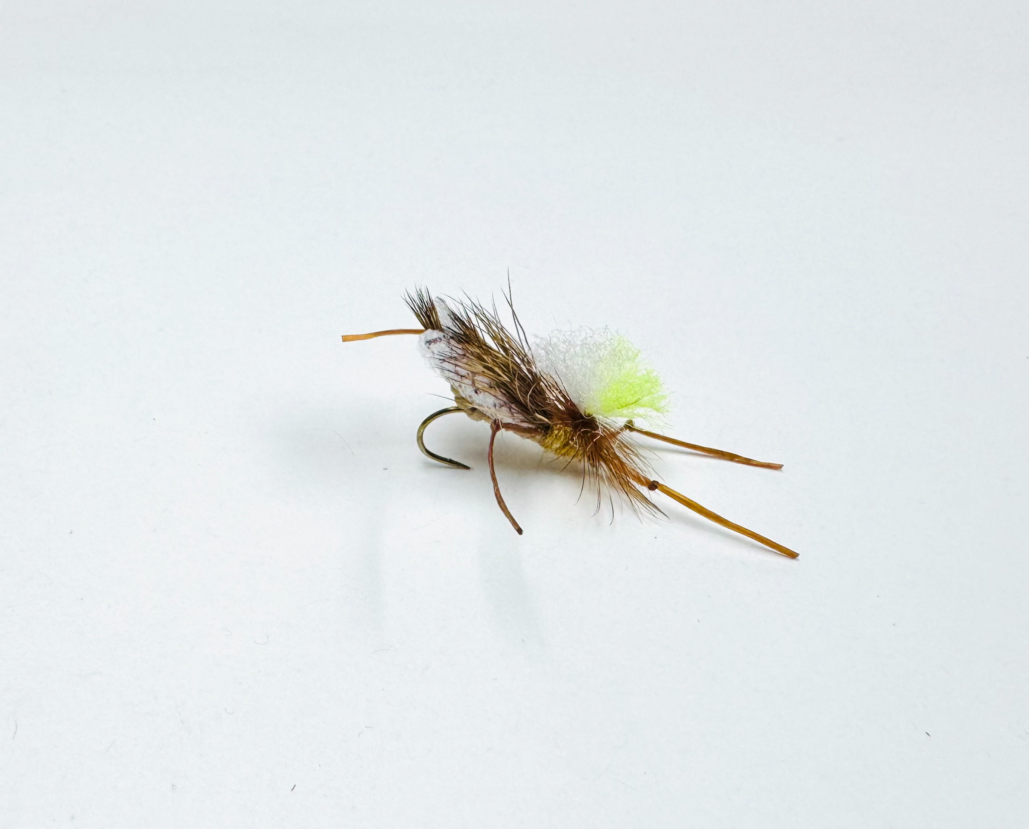 ChatGPT said: Grasshopper Hi Vis – High-Floating Terrestrial with Maximum Visibility -flies for fly fishing