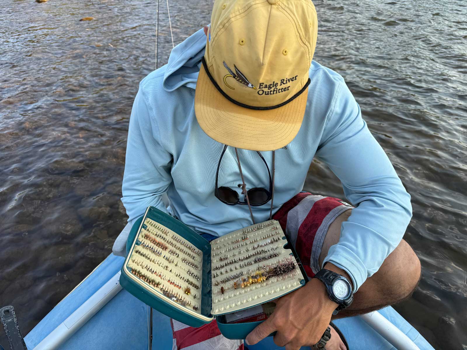 Hill's Discount Flies online shop - Fly Fishing Flies - Eagle River Outfitter fishing trip & report